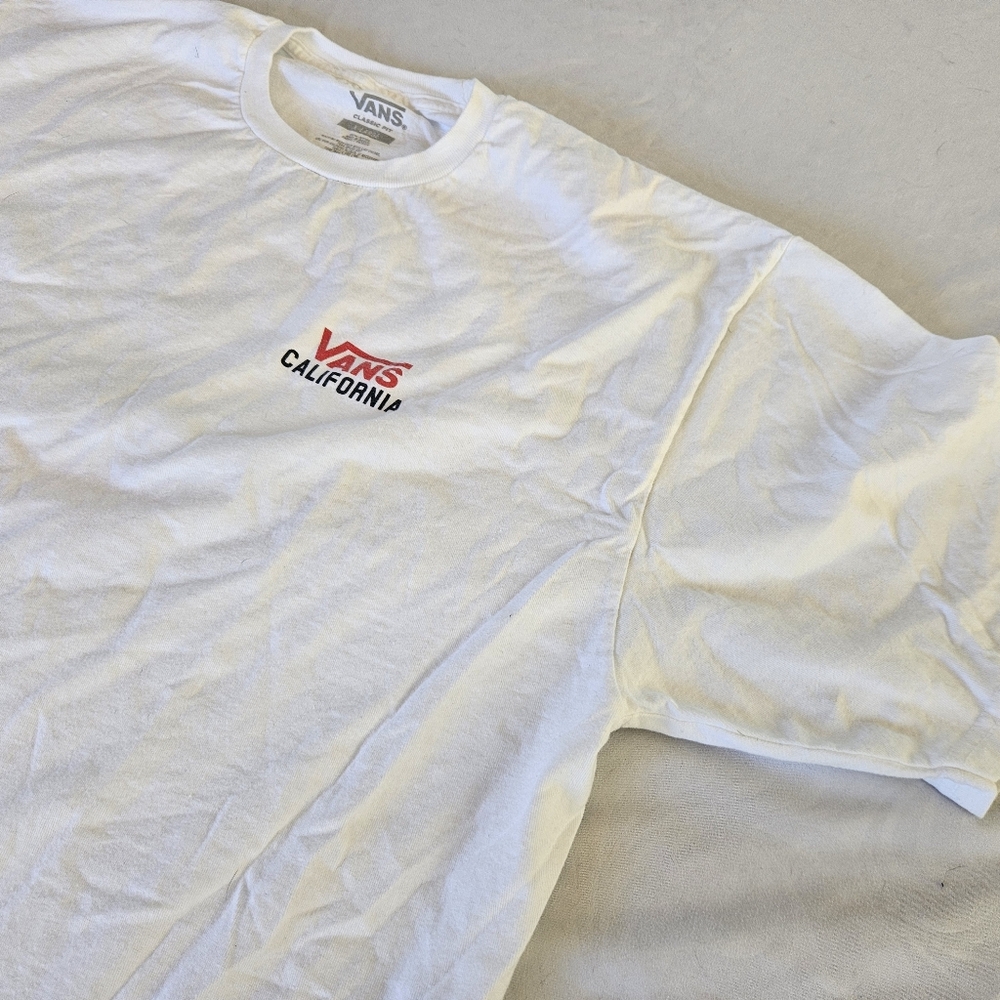 Vans California Republic Skating Brown Bear Skateboard XL Classic Fit T-Shirt - Picture 5 of 7